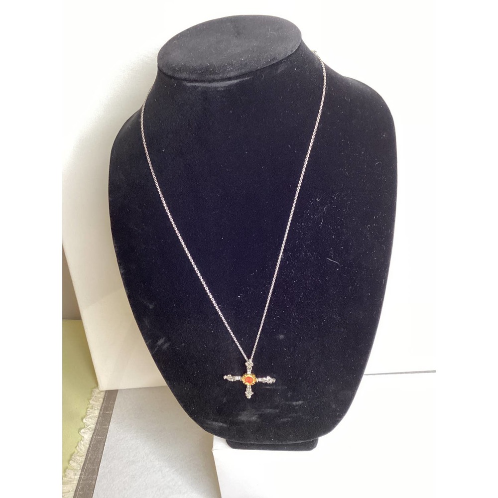 Fire Fighters Heros Maltese cross necklace